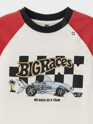 Футболка для мальчика, артикул: КР 303022, цвет: сахар - 2 фото