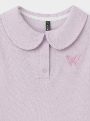 Футболка для девочки, артикул: КР 302935, цвет: фиолетовый - 2 фото