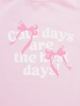 Лонгсливы для девочки, артикул: КР 302831, цвет: светло-розовый - 2 фото