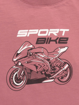 Пижама для мальчика, артикул: К 1600, цвет: коричневый - 2 фото