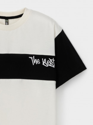 Футболка для мальчика, артикул: КР 303028, цвет: сахар - 2 фото