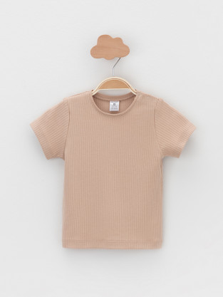 Футболка для новорожденных, артикул: К 302521-2уп, цвет: сахар - 2 фото