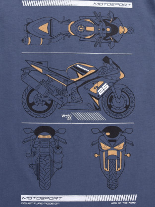 Пижама для мальчика, артикул: К 1528, цвет: синий - 2 фото