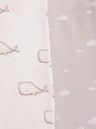 Комбинезон для новорожденных, артикул: К 6535-2уп, цвет: светло-бежевый - 2 фото