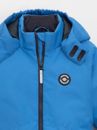 Комбинезоны утепленные для мальчика, артикул: ВК 60126/2 УЗГ, цвет: голубой - 2 фото