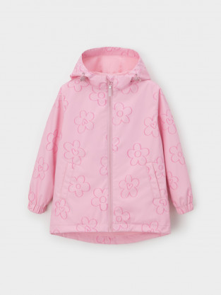 Куртка для девочки, артикул: ВК 32144/н/11 Ал, цвет: светло-розовый - 2 фото