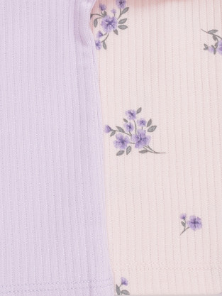 Джемпер для новорожденных, артикул: К 302520-2уп, цвет: фиолетовый - 2 фото