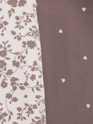 Комбинезон для новорожденных, артикул: К 6538-2уп, цвет: коричневый - 2 фото