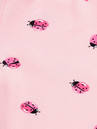 Лосины для девочки, артикул: КР 4321, цвет: светло-розовый - 2 фото