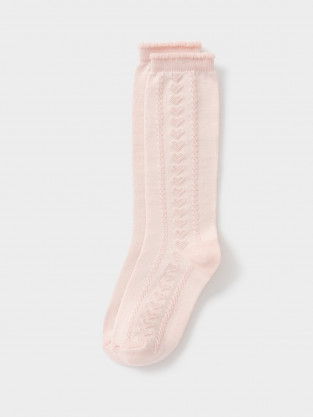 Носки для девочки, артикул: К 9687/3 АТ, цвет: розовый - 2 фото