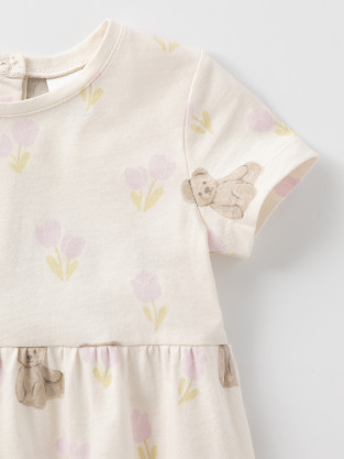 Боди для новорожденных, артикул: К 6495, цвет: сахар - 2 фото