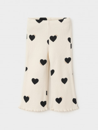 Брюки для девочки, артикул: КР 400936, цвет: сахар - 2 фото