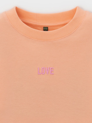 Футболка для девочки, артикул: КР 302944-1, цвет: оранжевый - 2 фото