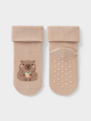 Носки для мальчика, артикул: К 9601/8 ФВ, цвет: бежевый - 2 фото