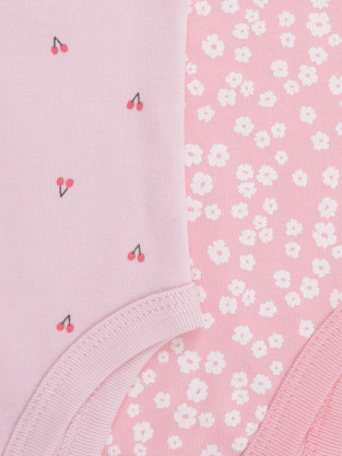 Боди для новорожденных, артикул: К 6087-2уп, цвет: розовый - 2 фото