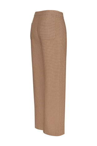 Брюки женские для мам, артикул: ЕТ 40022, цвет: коричневый - 2 фото