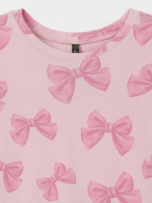 Футболка для девочки, артикул: КР 301996, цвет: светло-розовый - 2 фото