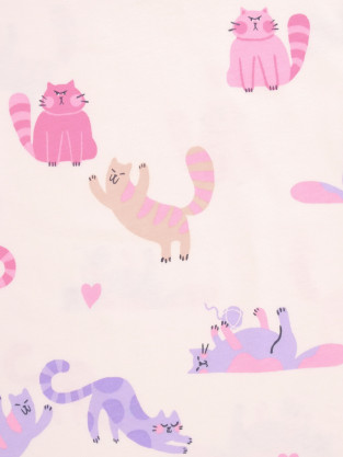 Футболка для девочки, артикул: КР 302939, цвет: сахар - 2 фото