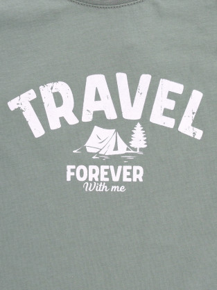 Футболка для мальчика, артикул: КР 302949, цвет: хаки - 2 фото