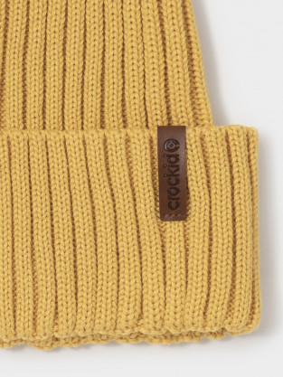 Шапка для мальчика, артикул: КВ 20453, цвет: желтый - 2 фото