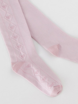 Колготки для девочки, артикул: К 9299, цвет: розовый - 2 фото