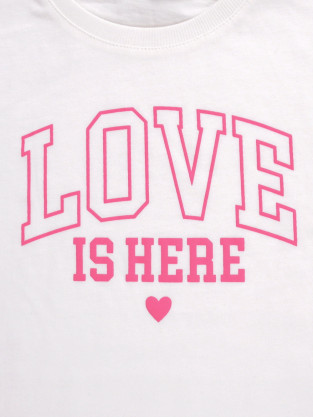 Футболка для девочки, артикул: КР 303016, цвет: сахар - 2 фото