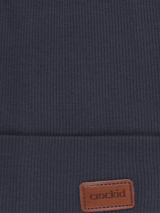 Шапка для мальчика, артикул: К 8149, цвет: темно-синий - 2 фото