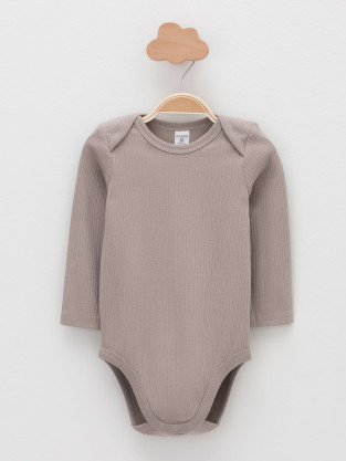 Боди для новорожденных, артикул: К 6526-2уп, цвет: кофейный - 2 фото