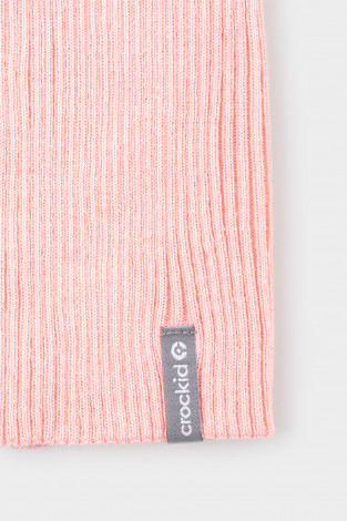 Шапка для девочки, артикул: КВ 20266/23, цвет: светло-розовый - 2 фото