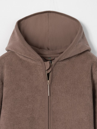 Халат для мальчика, артикул: К 5801, цвет: кофейный - 2 фото