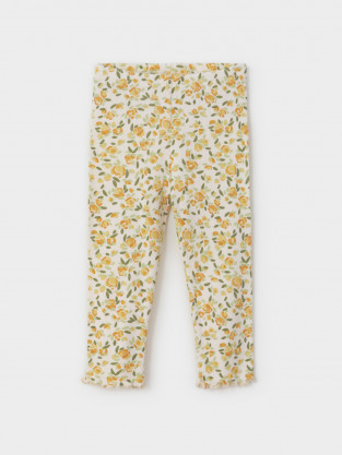 Лосины для девочки, артикул: КР 400770, цвет: желтый - 2 фото