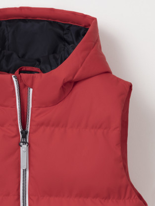 Жилеты для мальчика, артикул: ВК 35022/7 ГР (98-128), цвет: красный - 2 фото