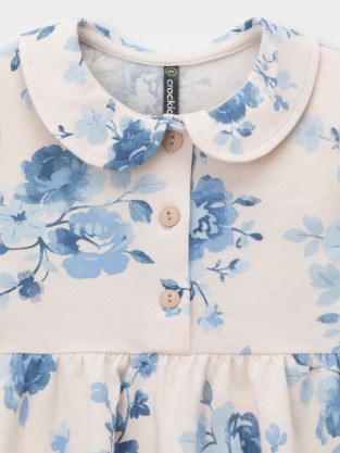 Платье для девочки, артикул: КР 5971, цвет: сахар - 2 фото