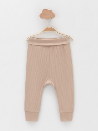 Брюки для новорожденных, артикул: К 400715-2уп, цвет: сахар - 2 фото