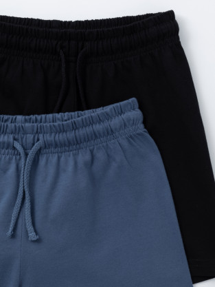 Шорты для мальчика, артикул: МП 400933-2уп, цвет: черный3 - 2 фото