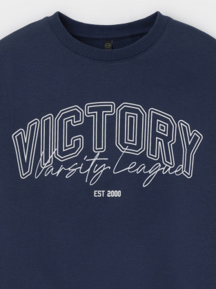 Свитшоты для мальчика, артикул: КР 303046, цвет: синий - 2 фото