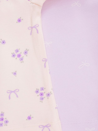 Джемпер для новорожденных, артикул: К 301944-2уп, цвет: фиолетовый - 2 фото