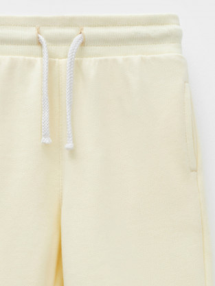 Брюки для девочки, артикул: КР 400896, цвет: желтый - 2 фото