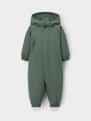 Комбинезоны утепленные для мальчика, артикул: ВК 60108/8 Ал, цвет: зеленый - 2 фото