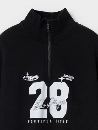 Свитшоты для мальчика, артикул: КР 303025, цвет: черный3 - 2 фото