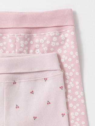 Ползунки для новорожденных, артикул: К 400220-2уп, цвет: розовый - 2 фото