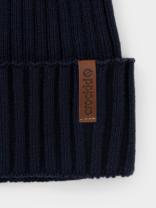 Шапка для мальчика, артикул: КВ 20447, цвет: синий - 2 фото