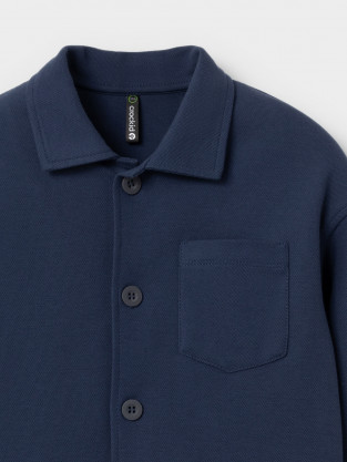 Рубашки для мальчика, артикул: КР 302982-1, цвет: синий - 2 фото