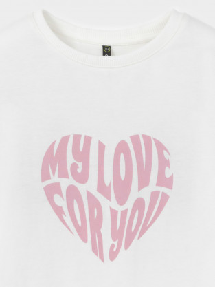 Футболка для девочки, артикул: КР 303016-1, цвет: сахар - 2 фото