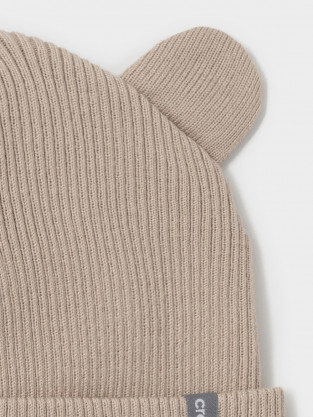 Шапка для девочки, артикул: КВ 20448, цвет: бежевый - 2 фото