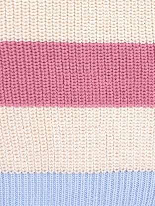 Джемпер для девочки, артикул: КВ 30174, цвет: сливки2 - 2 фото