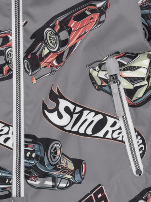 Комбинезоны утепленные для мальчика, артикул: ВК 60111/н/8 УЗГ, цвет: серый - 2 фото