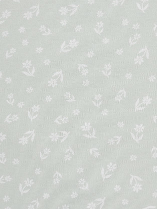 Простынка для новорожденных, артикул: К 8512, цвет: зеленый - 2 фото