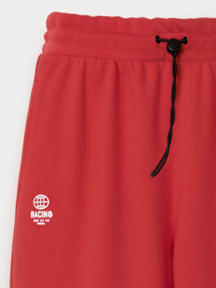 Брюки для мальчика, артикул: КР 400940, цвет: красный - 2 фото