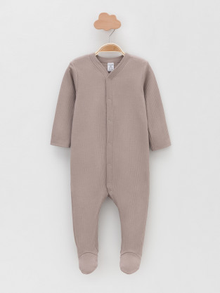 Комбинезон для новорожденных, артикул: К 6523-2уп, цвет: кофейный - 2 фото